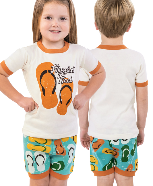 Flip Flop Kid Short PJ Set