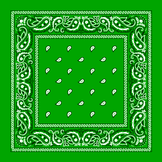 Bandana Kelly Green