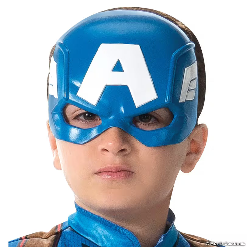 Captain America Steve Rogers Half 1/2 Mask