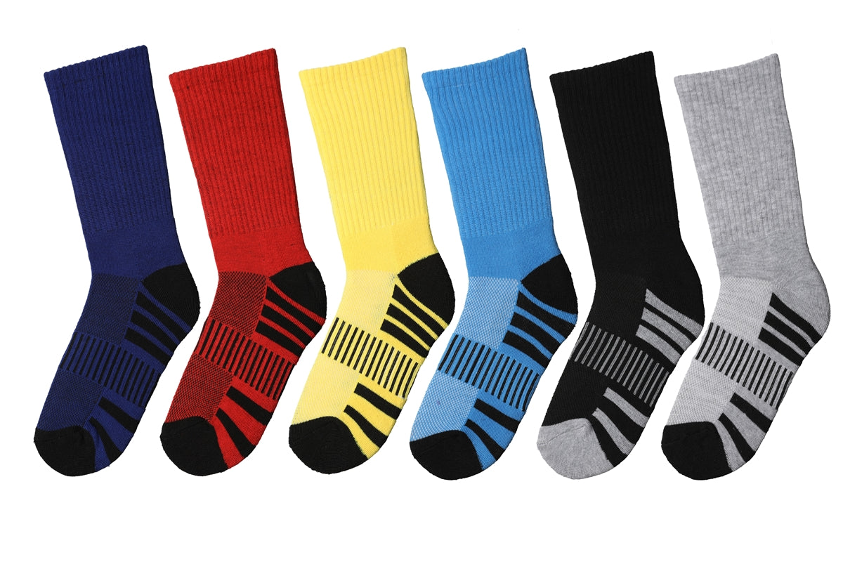 Women's 3 Pack Sports Cushion Crew Socks