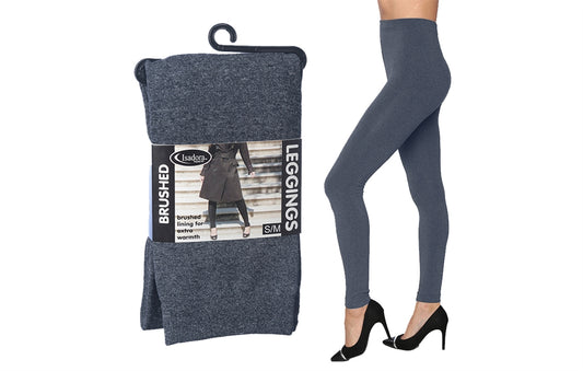 Combo de leggings gruesos para mujer con forro cepillado