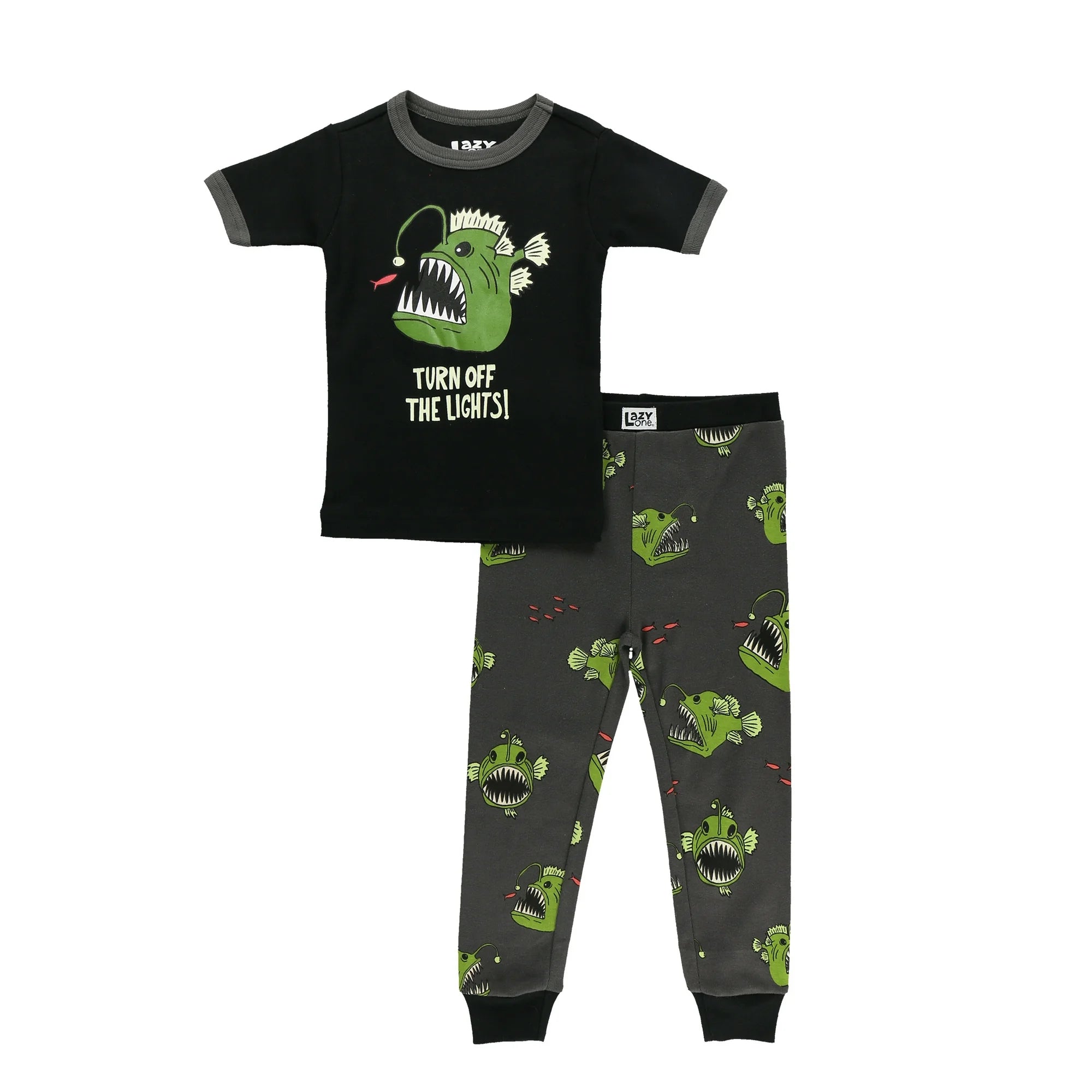 Angler Fish Kid Short Sleeve Set