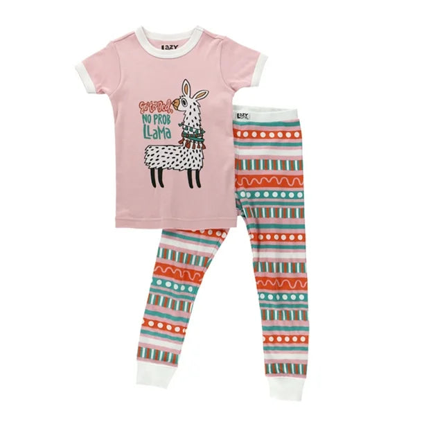 Llama Short Sleeve Kid PJ Set
