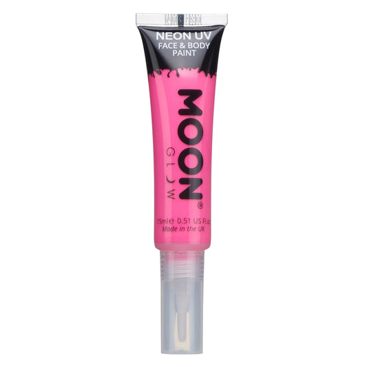 Intense – Neon UV Face & Body Paint  Brush Pink