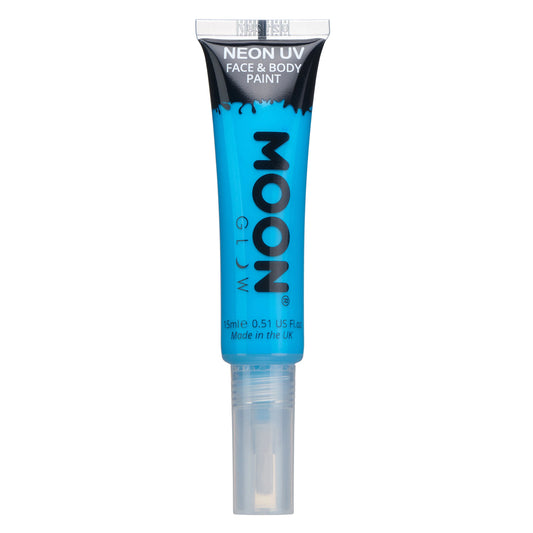 Intense – Neon UV Face & Body Paint  Brush Blue