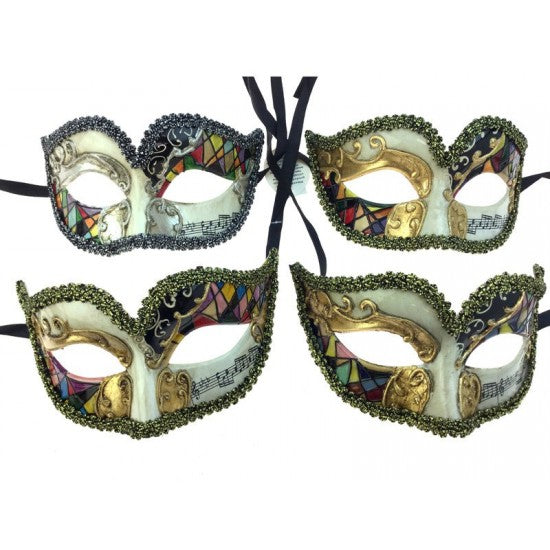 Venetian Half Face Mask