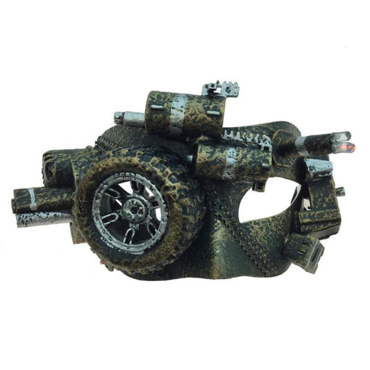 Silver Steampunk Tire Mask