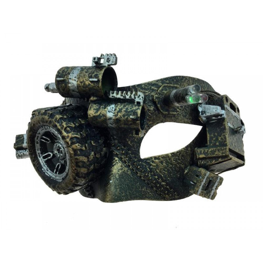 Silver Steampunk Tire Mask