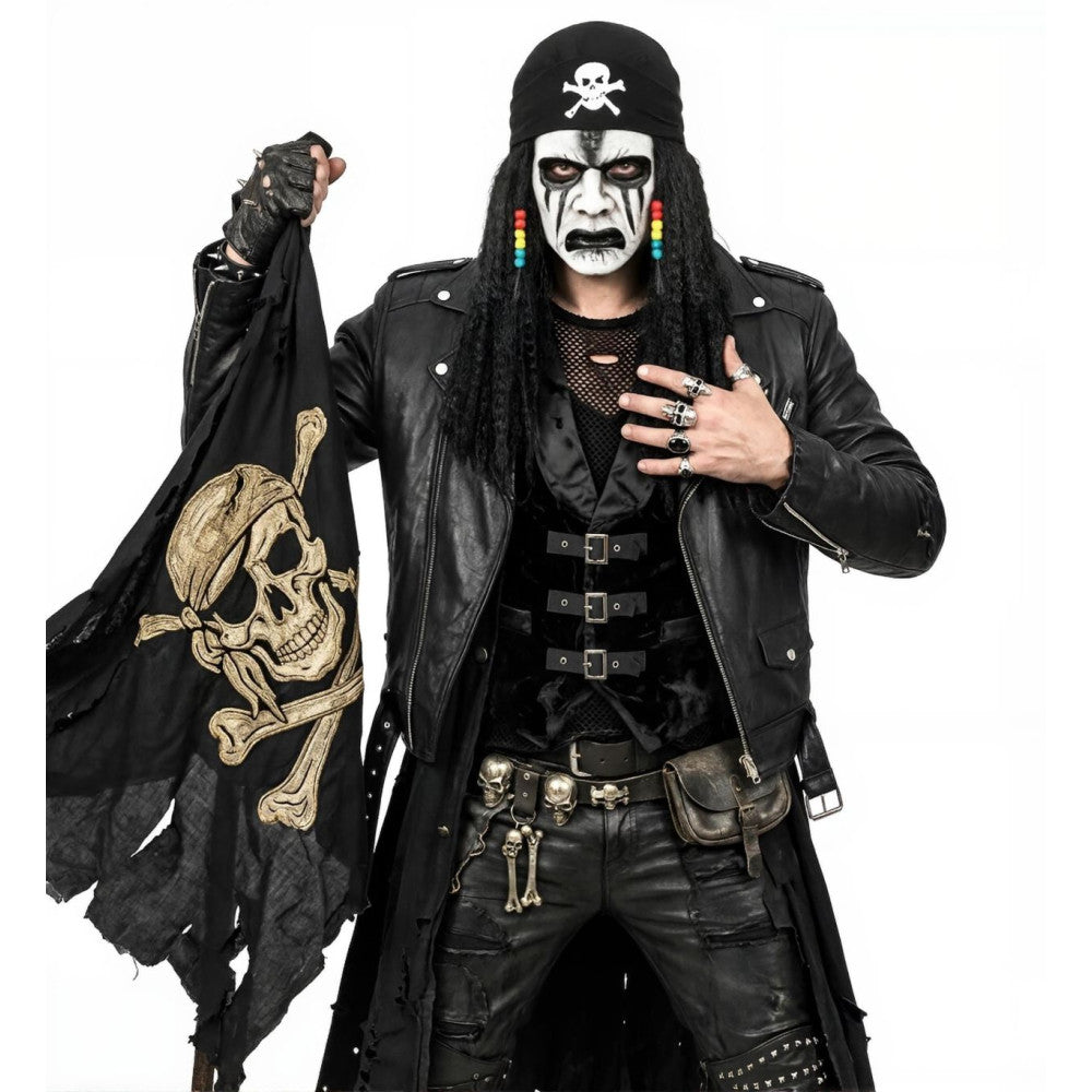Voodoo Pirate Ghoul Mask