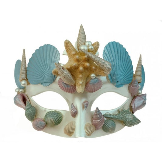 Wild shell mermaid mask
