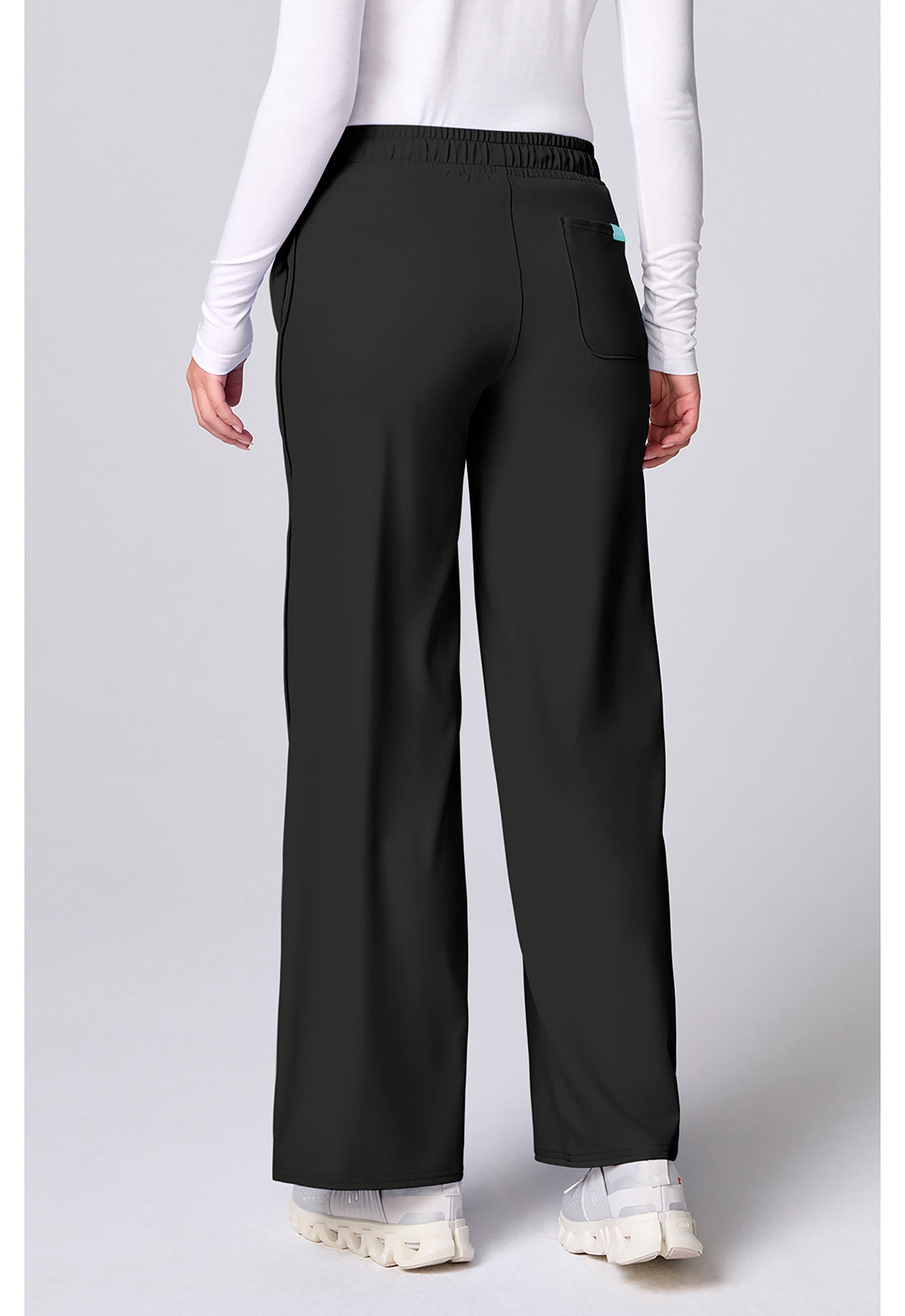 Pantalón de pierna ancha negro