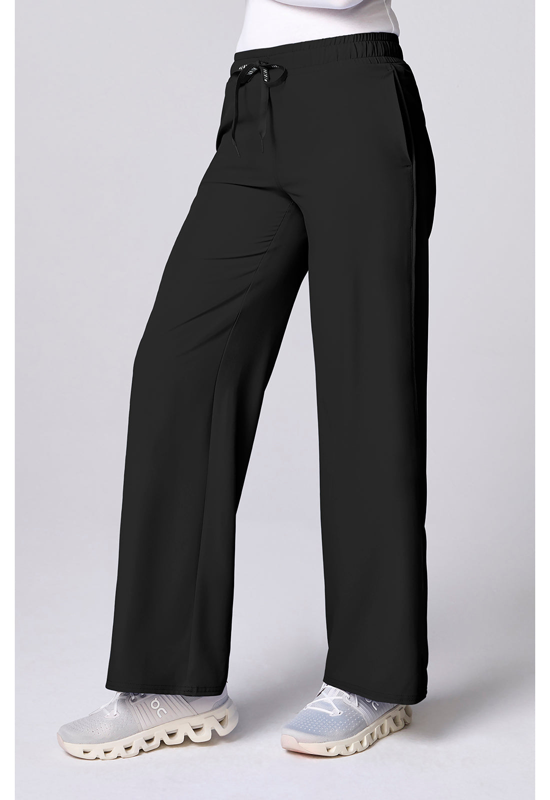Pantalón de pierna ancha negro