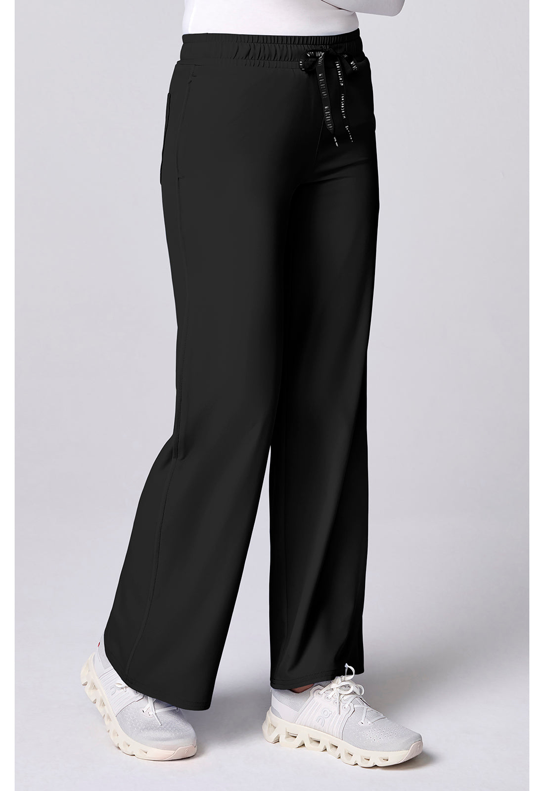 Pantalón de pierna ancha negro