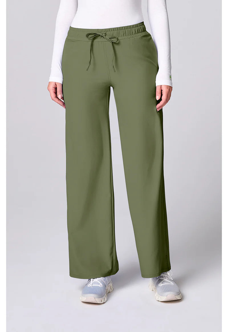 Pantalón Ancho Oliva