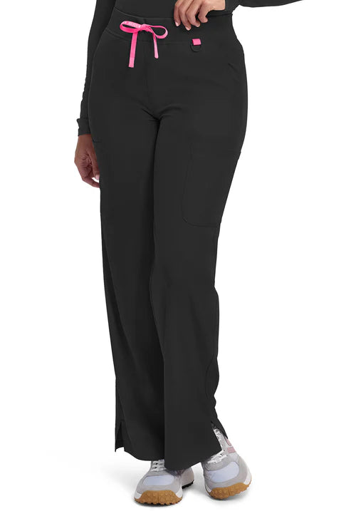 Wide Leg Pull-on Pant Black