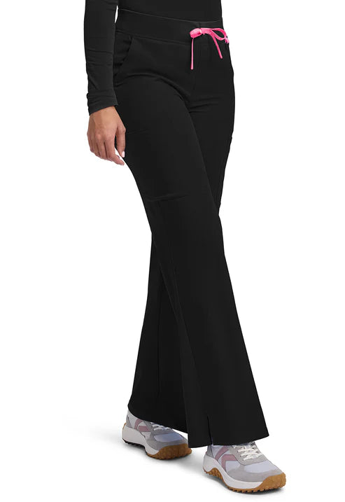 Wide Leg Pull-on Pant Black
