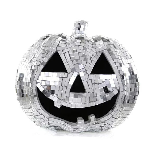 8" Disco Ball Jack-o-lantern