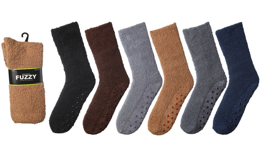 Men Fuzzy Skid-Proof Socks