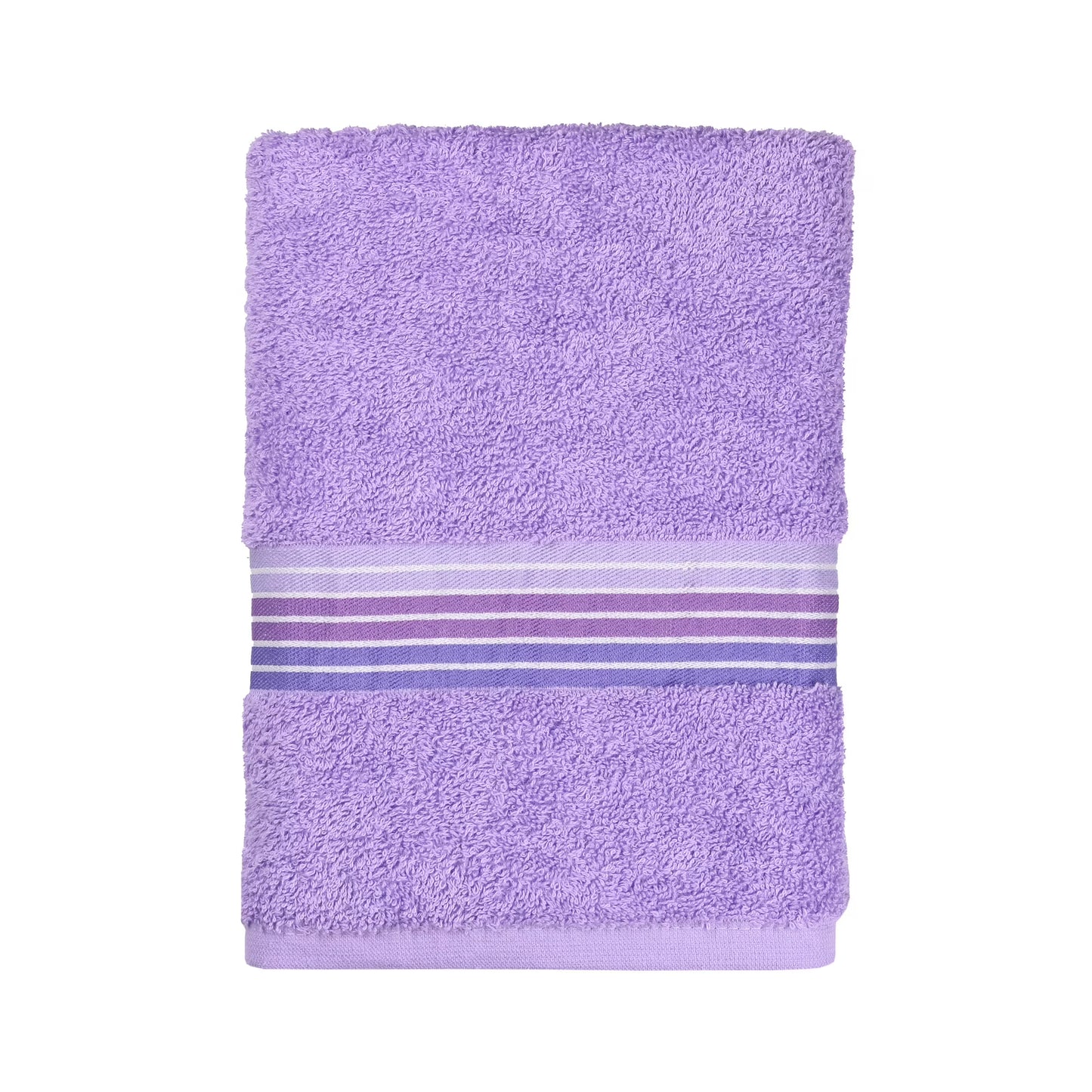 Bath Towel Ombre Tripe Lavandery Sky 27x52