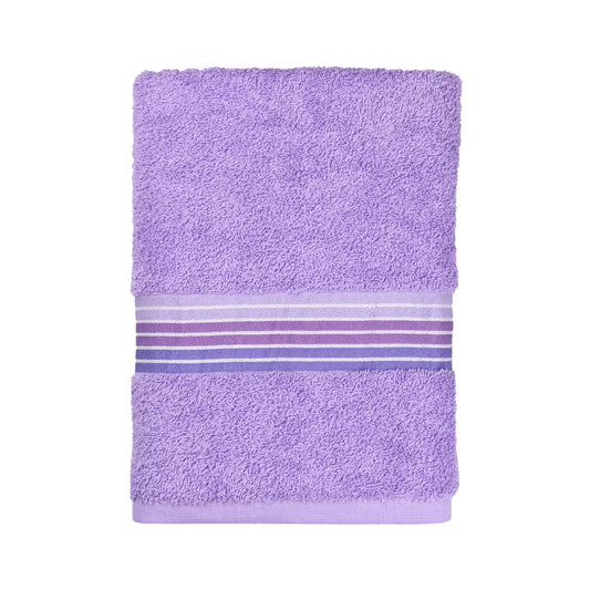 Bath Towel Ombre Tripe Lavandery Sky 27x52