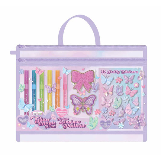 Glitter Magic Artist Tie Dye Butterfly
