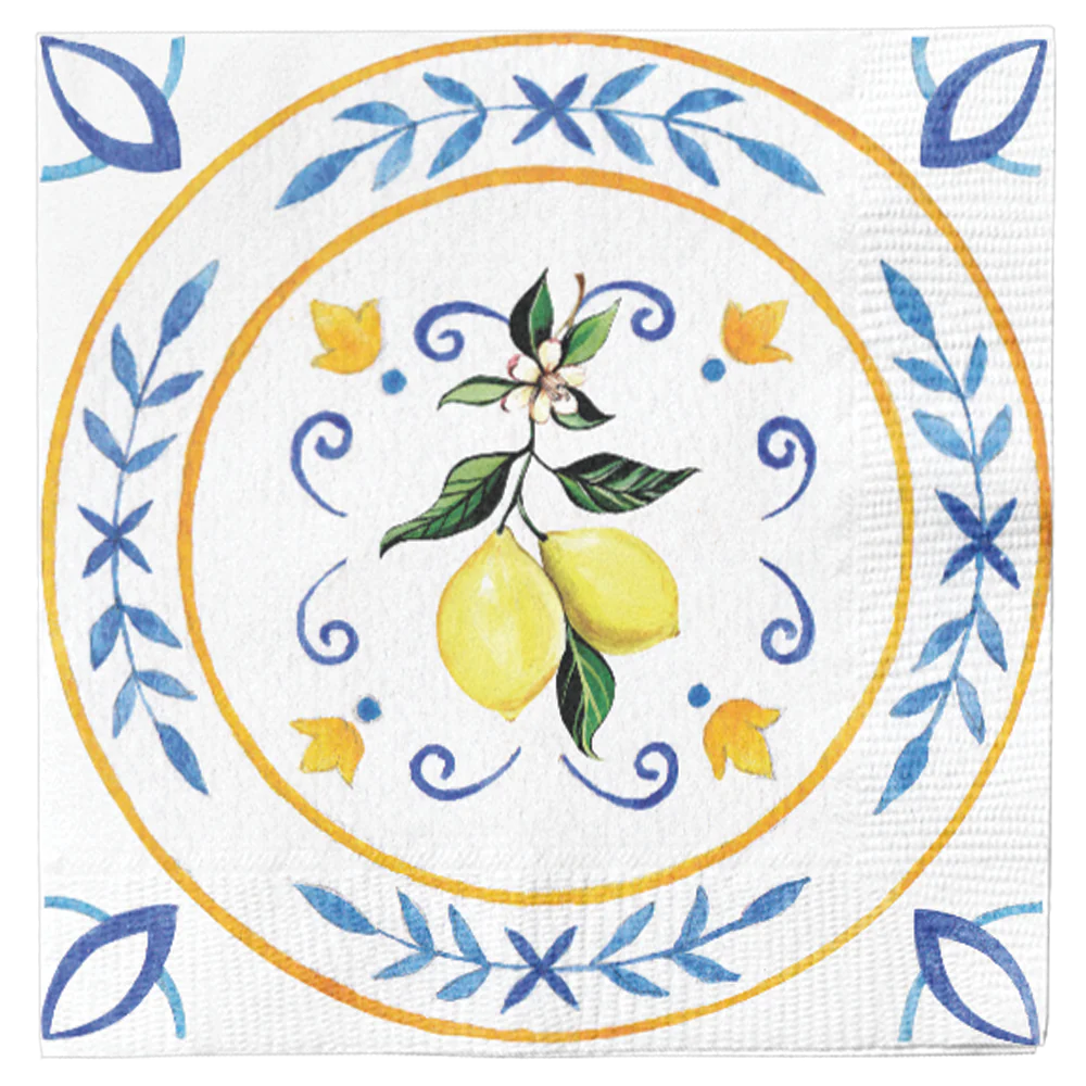 Cocktail Napkin Capri Coast 3 Ply