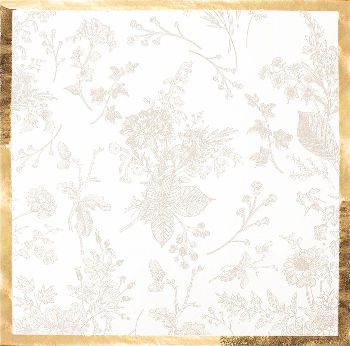 Cocktail Napkin Timeless Sand 3ply