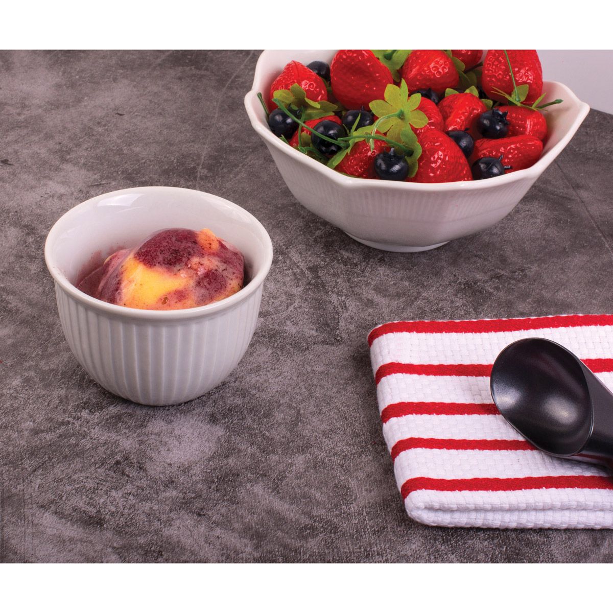 Ribbed Custard Cup, 5oz