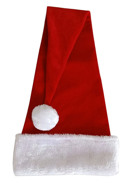 36" Velvet Santa Hat