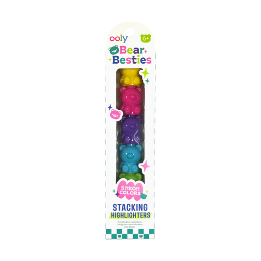 Bear Besties Stacking Highlighters - 5 Color