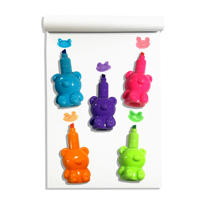 Bear Besties Stacking Highlighters - 5 Color