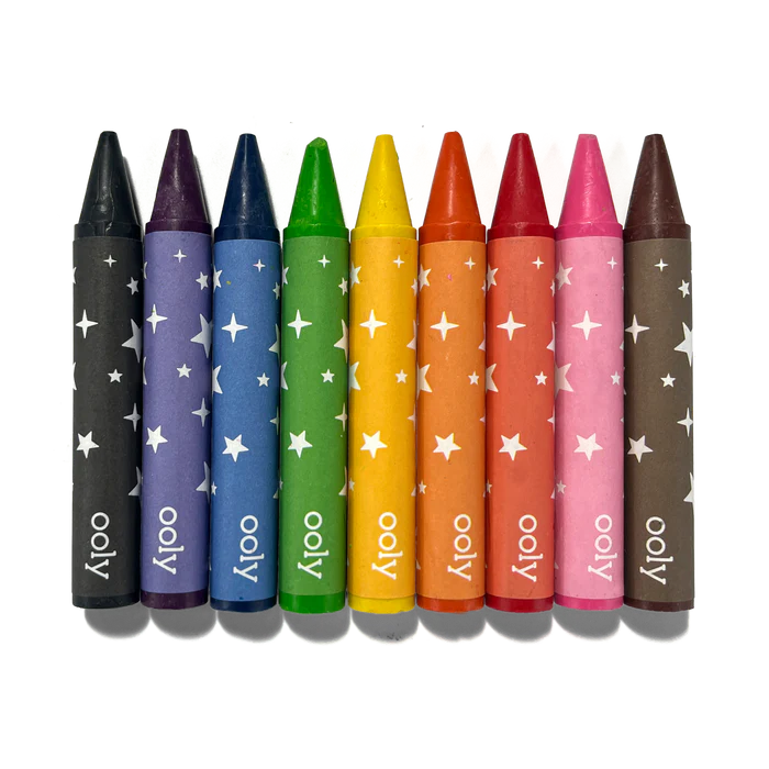 Carry Along! Coloring Book and Crayon Set - Unicorn Pals - Set of 9 Crayons