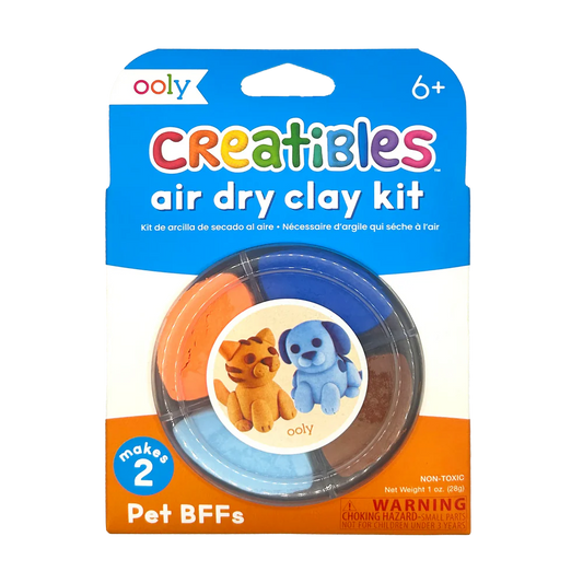 Creatibles Mini Air Dry Clay Kit - Pet