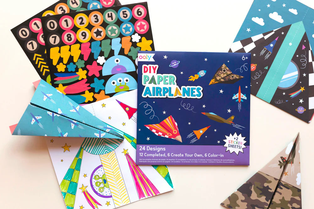 DIY Paper Airplanes Activity Kit