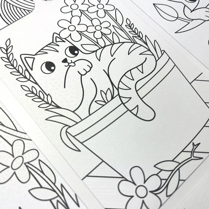 Undercover Art Hidden Pattern Coloring Activity Art Cards