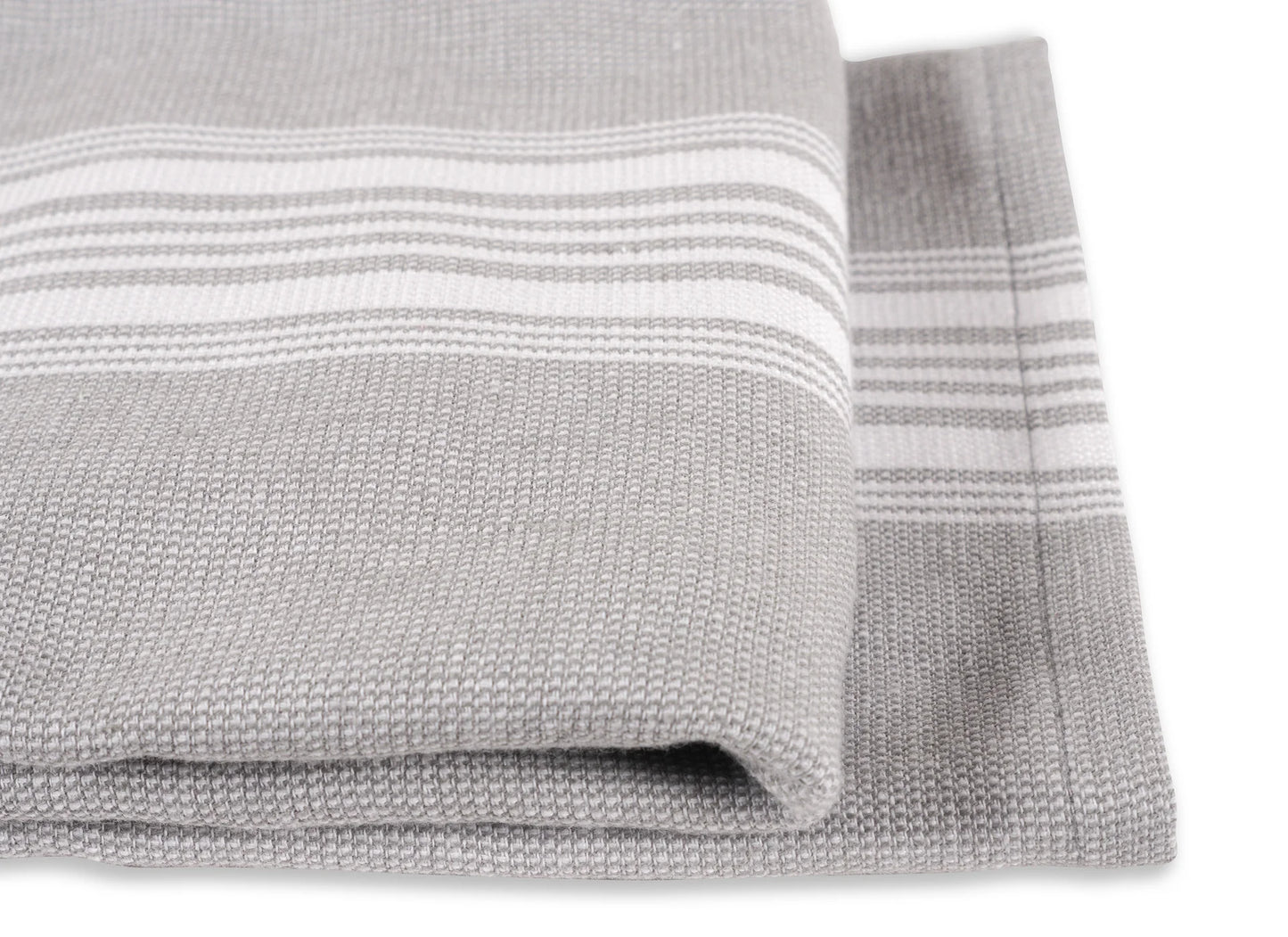 Juego de 2 agarraderas de chambray Strada - 20,32 cm x 20,32 cm - Azul