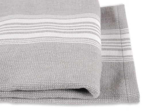 Strada Dual Purpose Kitchen Towel -20 x 30 Inch - Grey