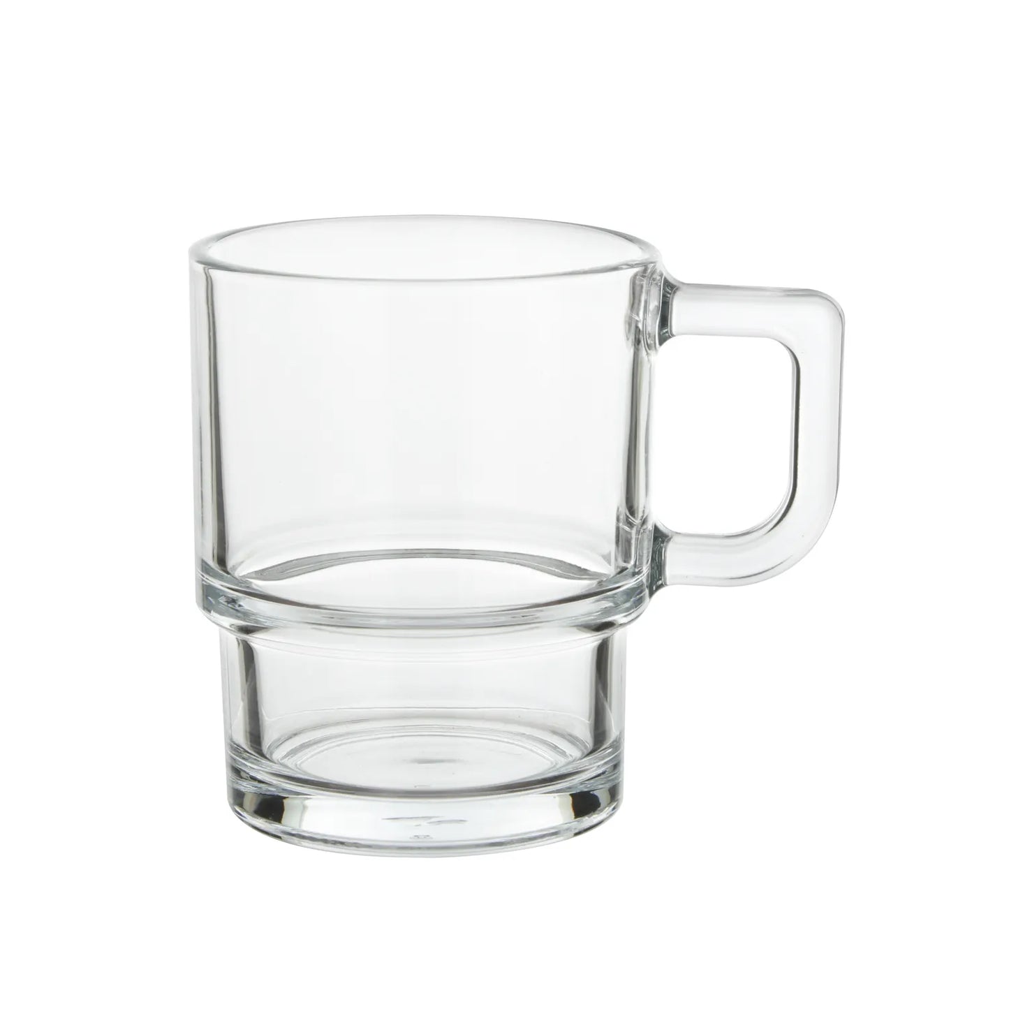 Set of 2  Cup (Hill) 320cc Clear