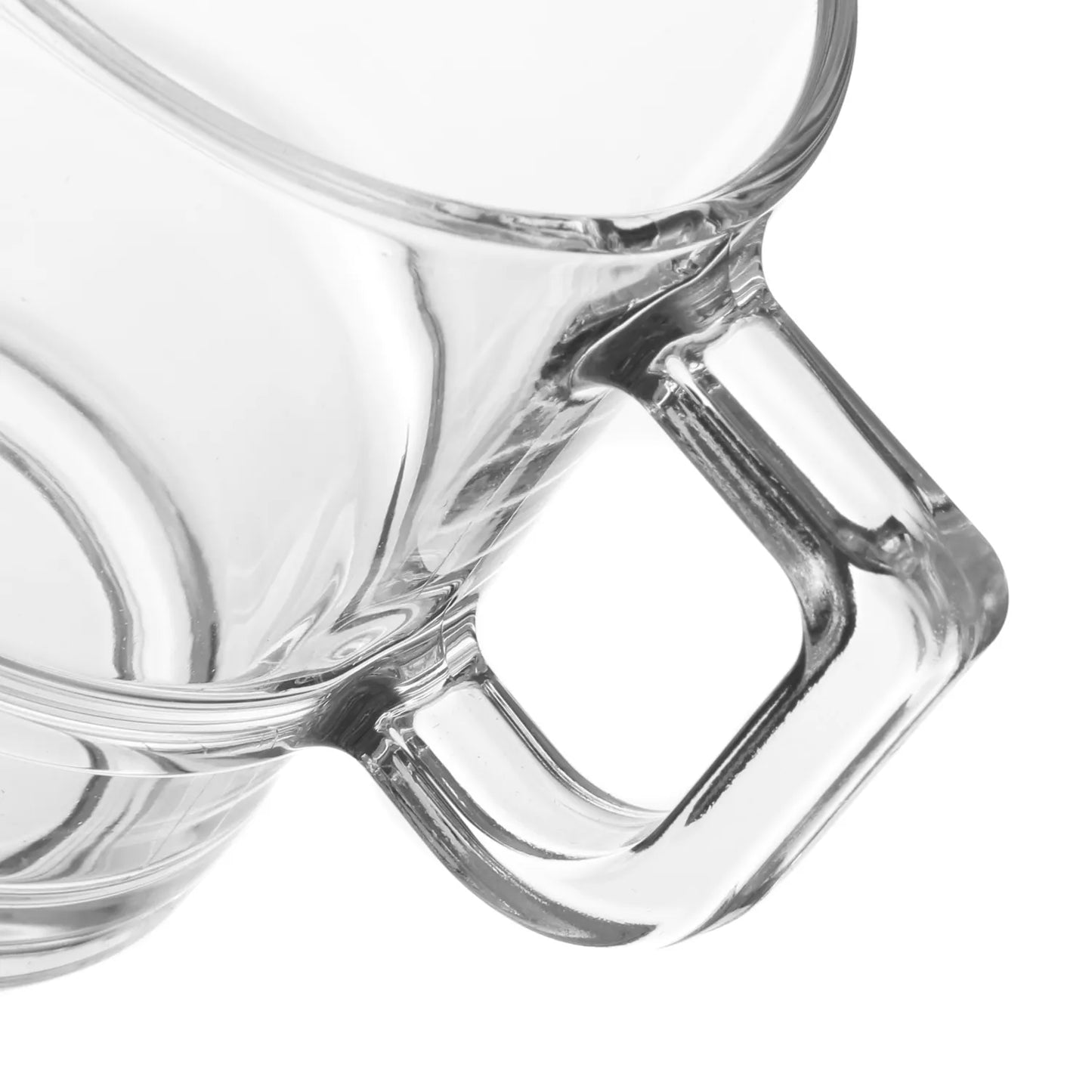 Set of 2  Cup (Hill) 320cc Clear