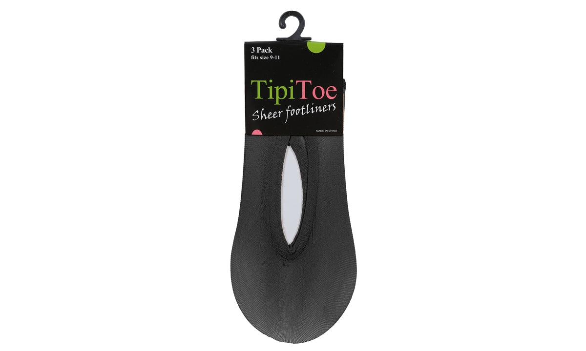 3 Pair Tipi Toe Foot Liners
