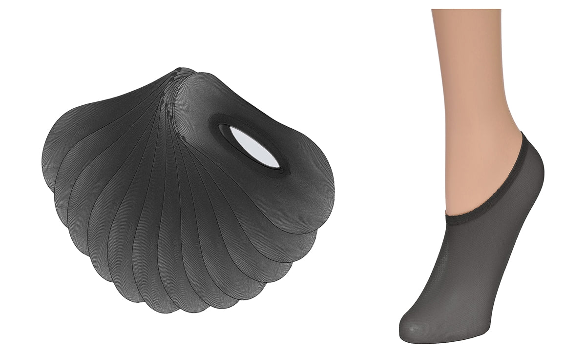 3 Pair Tipi Toe Foot Liners