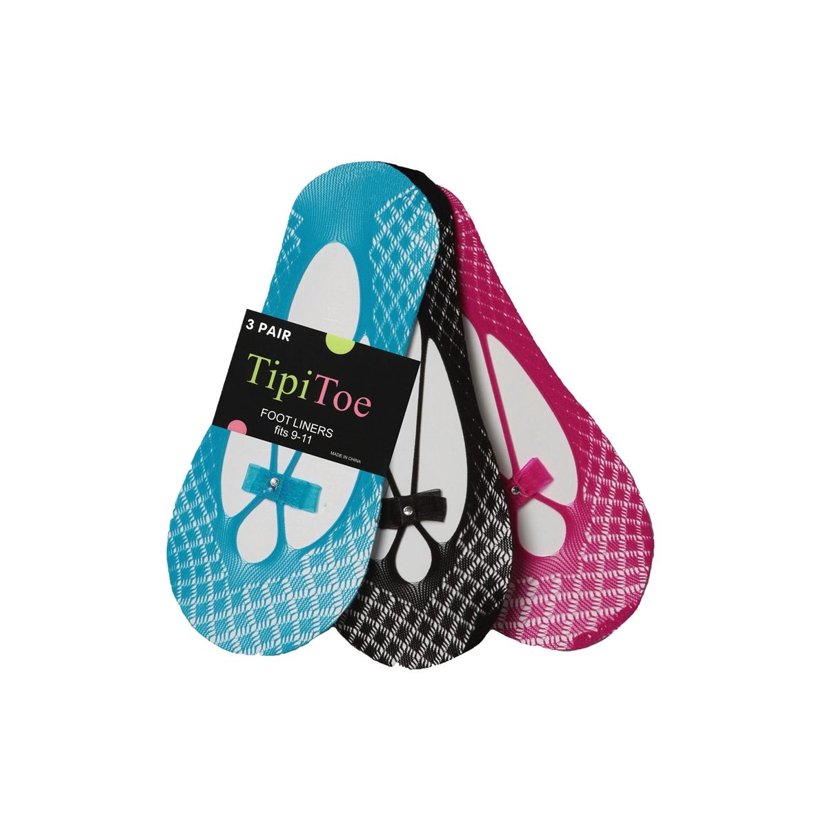 3 Pack Tipi Toe Foot Liners
