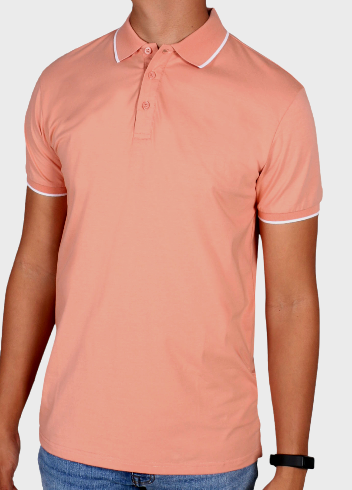 Polo Caballero Naranja
