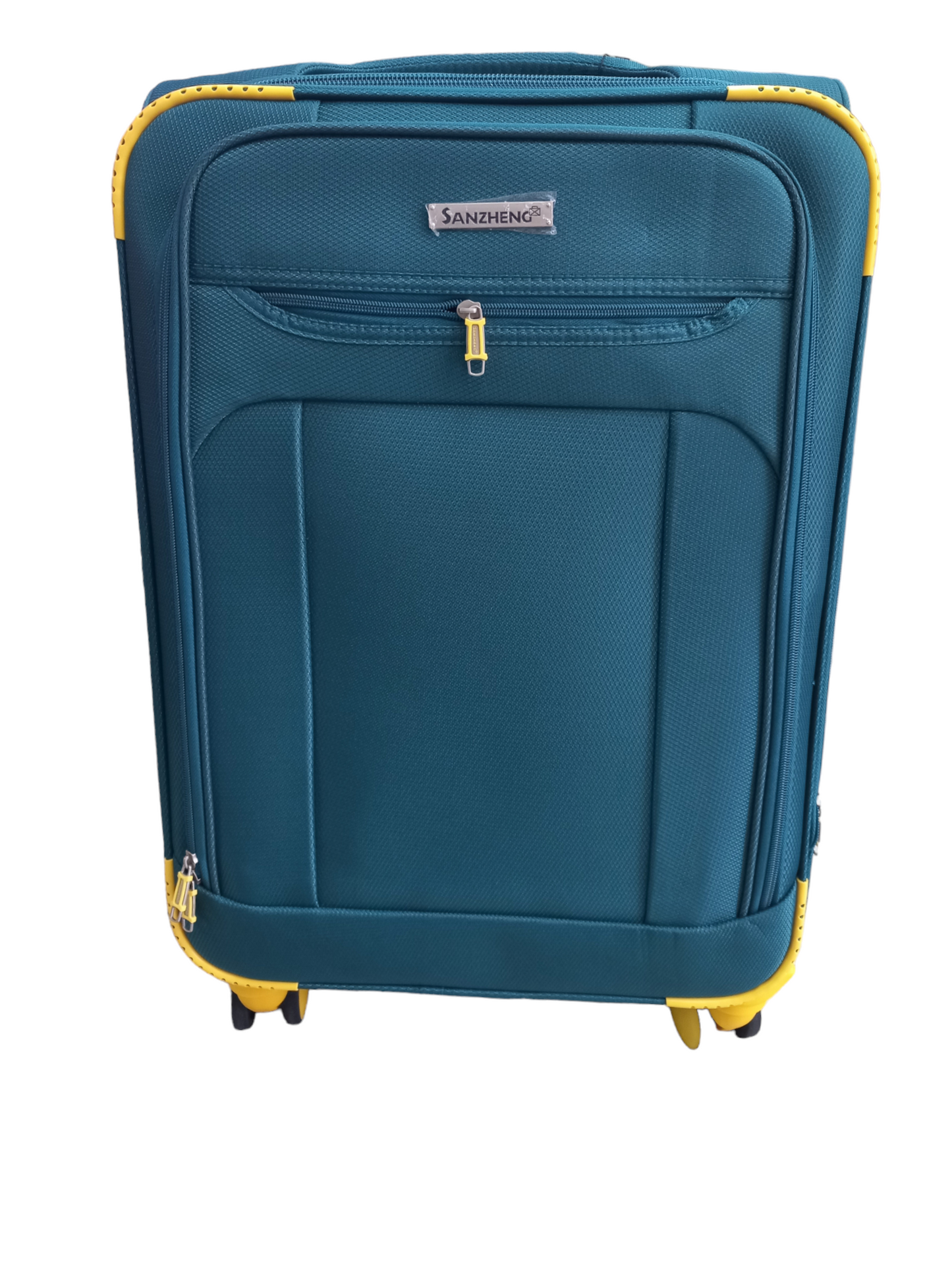 Maleta Sanzheng  Large 24" Green/Yellow