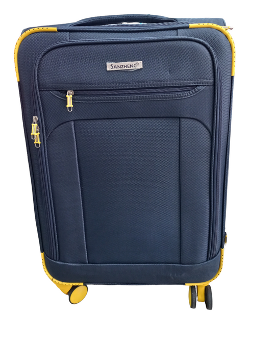 Maleta Sanzheng XX-Large 32" Navy/Yellow
