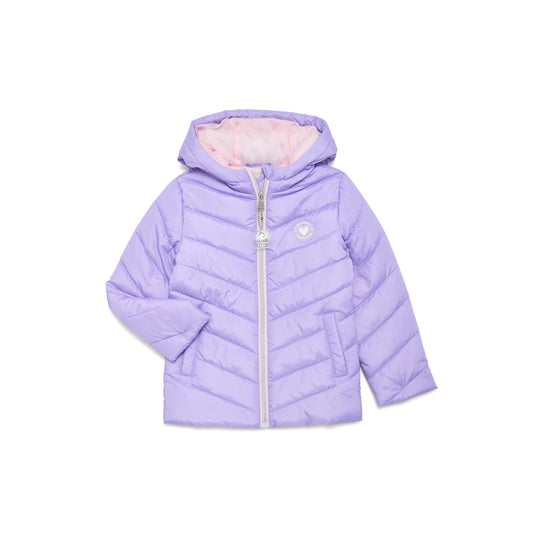 Solid Faux Packable Midwt Jacket Hot Purple