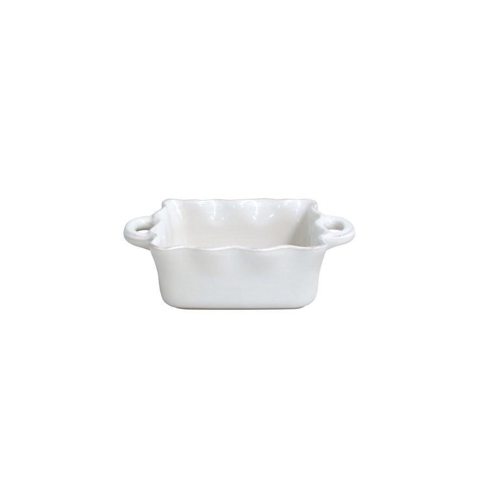 Square Ruffled. Baker ,Cook & Host  White