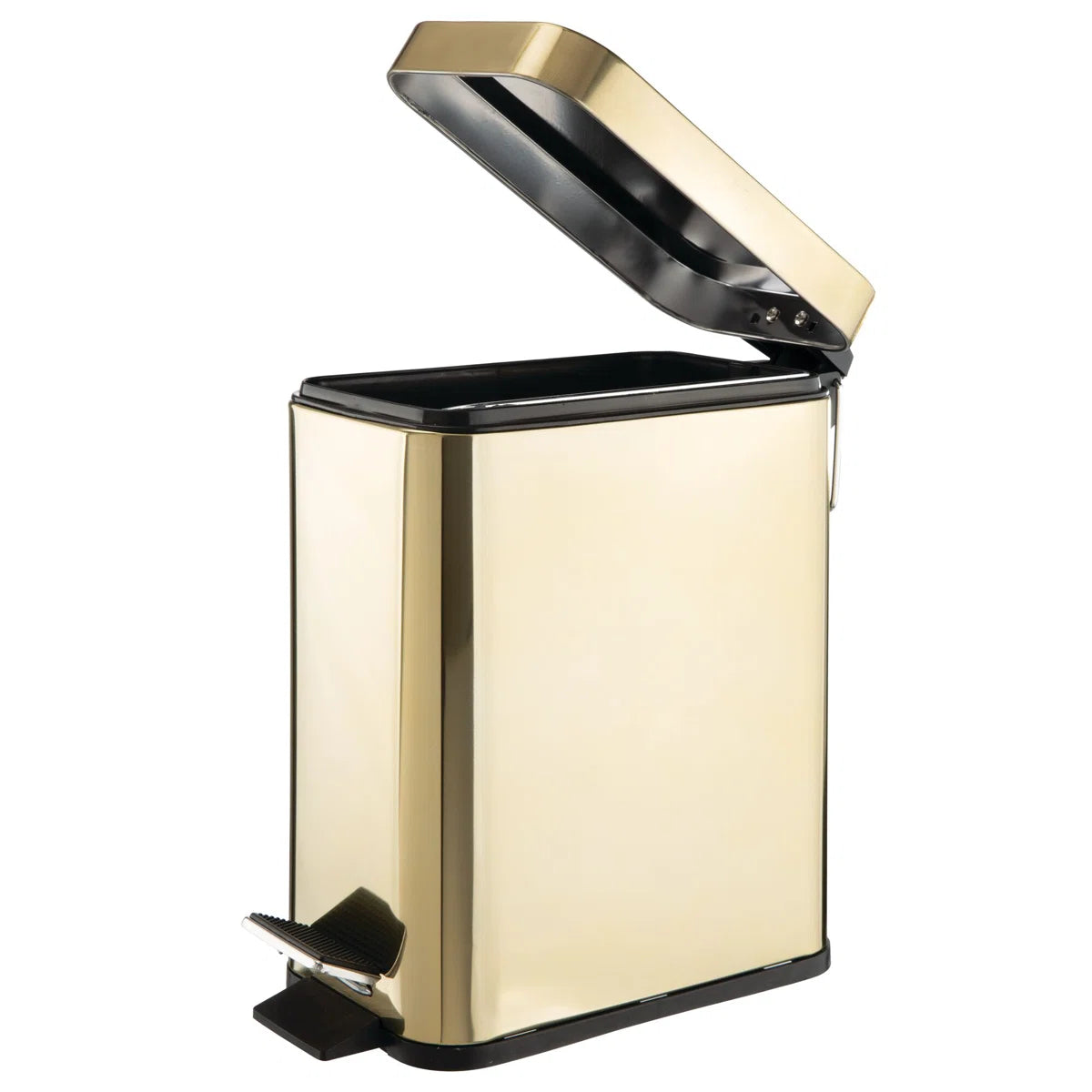 Rectangle Step Can 5L Brass
