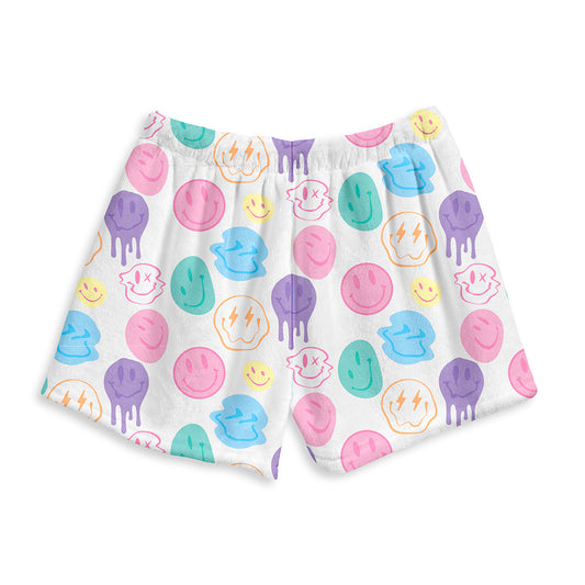 Happy Sherbet Fuzzy Lounge Shorts