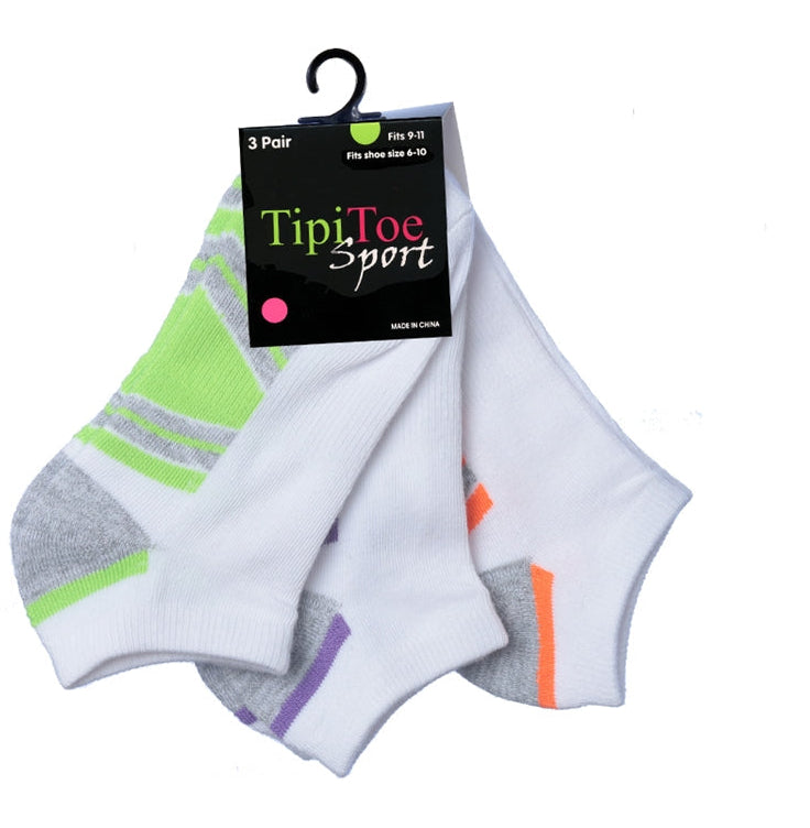 Women's 3 Pack Cushion Sport Ankle Socks